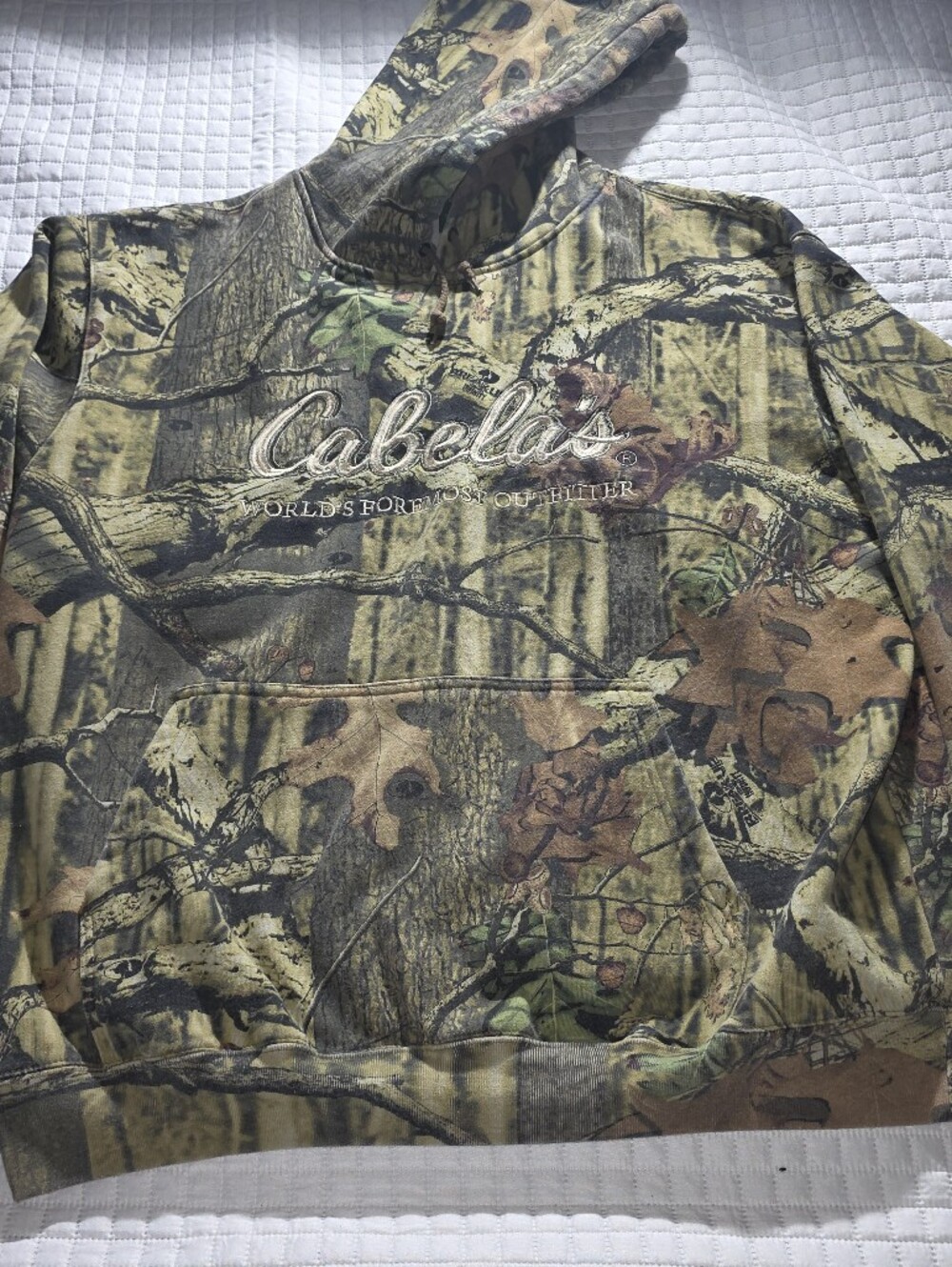 Cabela's Men's Realtree Camo Pullover Hoodie - Green/Brown